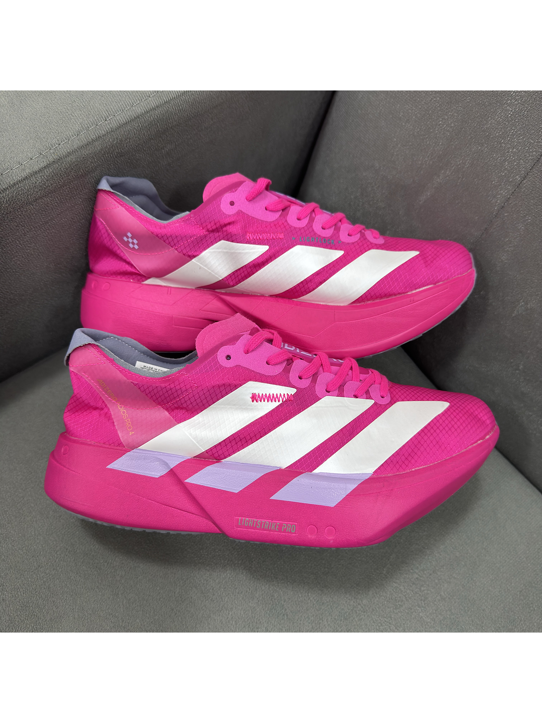 Adidas Adizero Adiós Pro 4 Pink  3