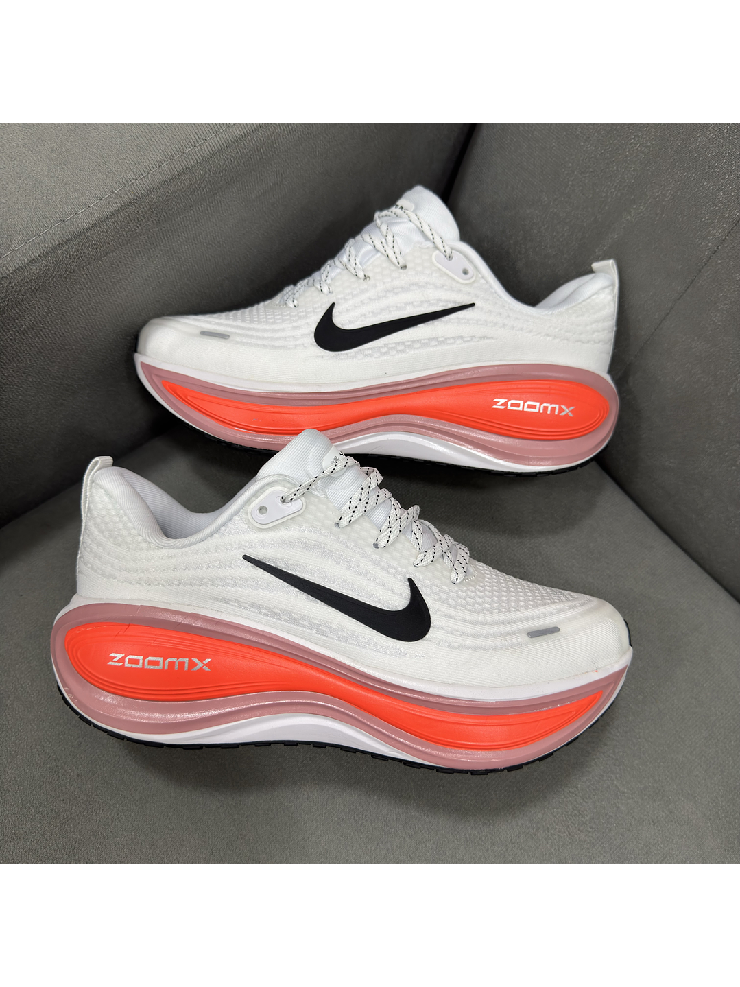 Nike Zoom Vomero Plus White Orange  1