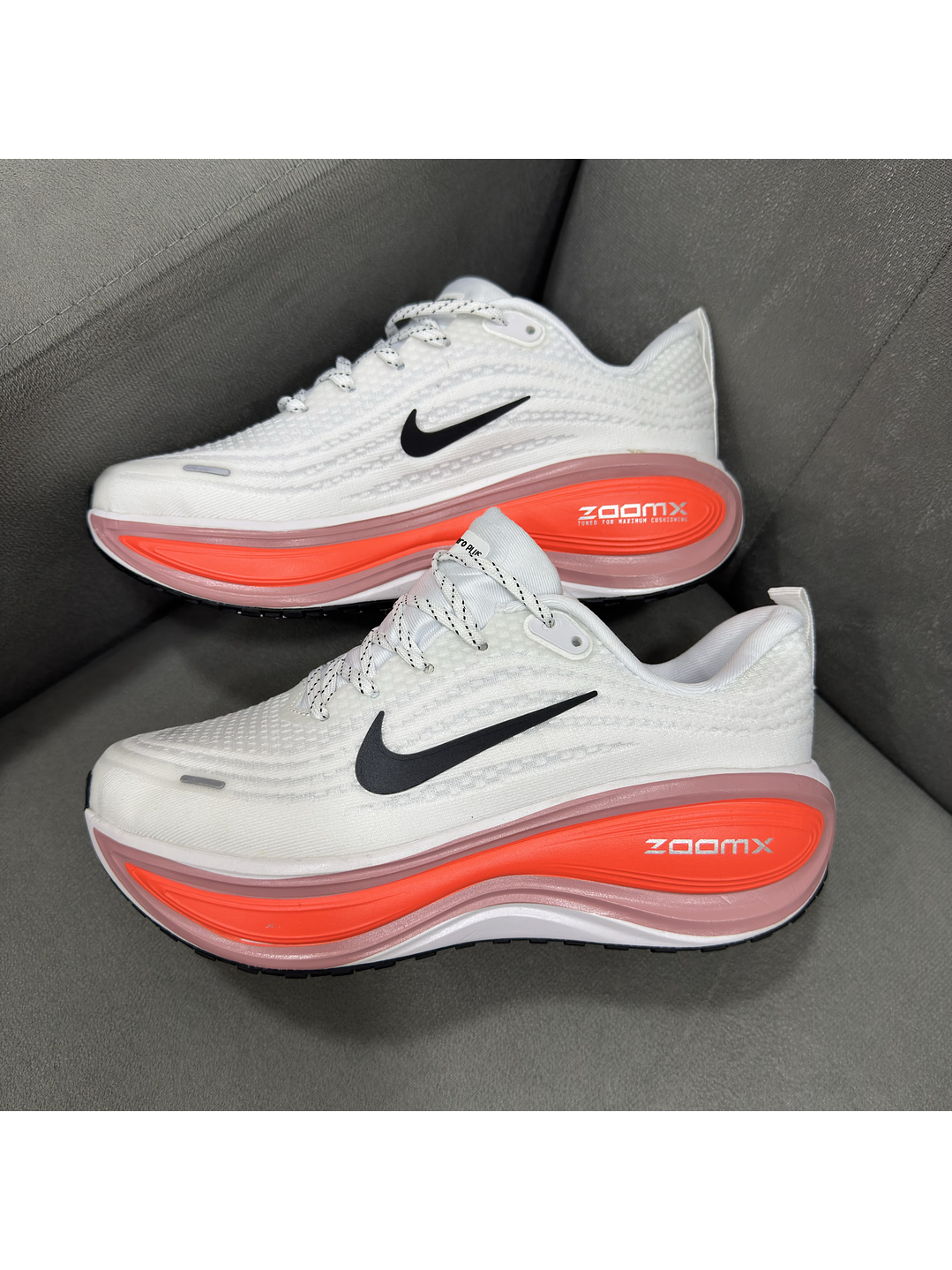 Nike Zoom Vomero Plus White Orange  2