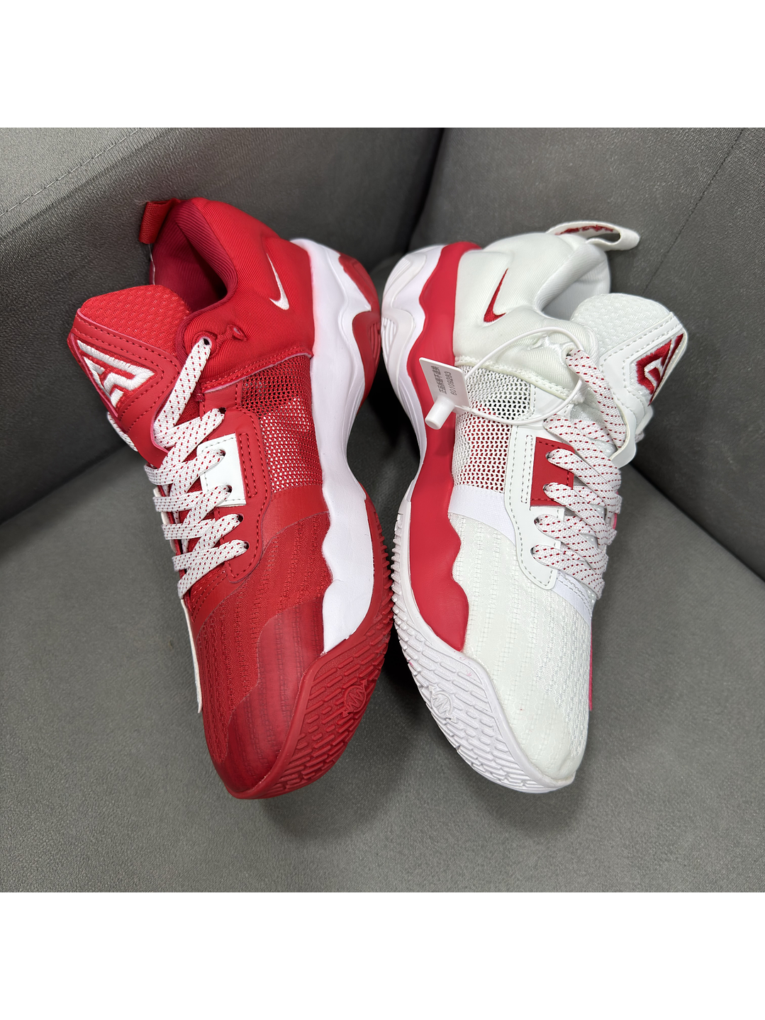 Nike Giannis Inmortality 3 White Red 4