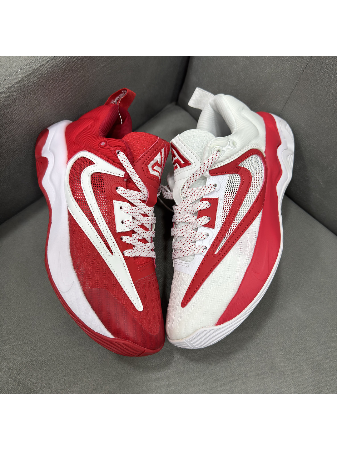 Nike Giannis Inmortality 3 White Red 3