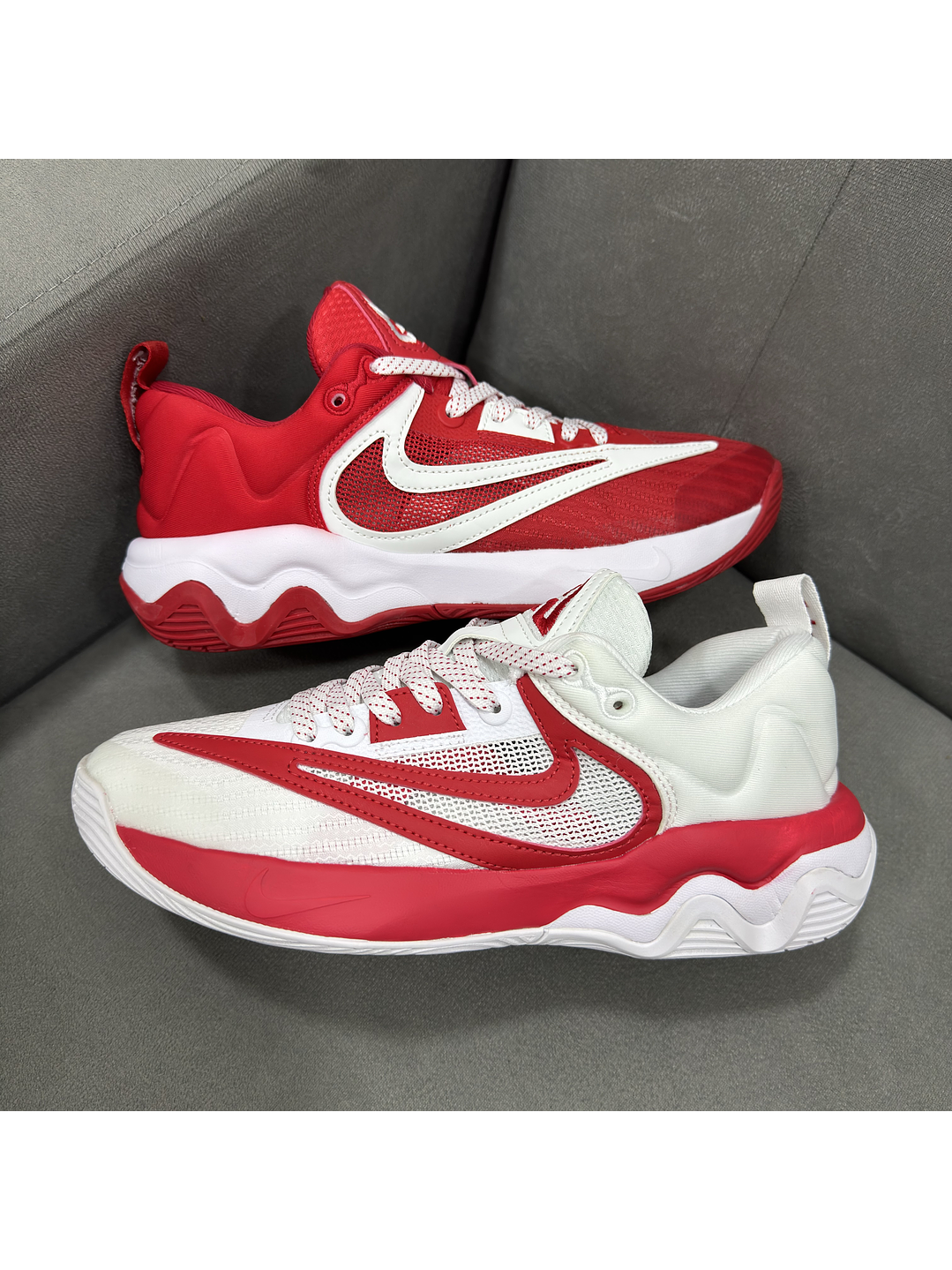 Nike Giannis Inmortality 3 White Red 1