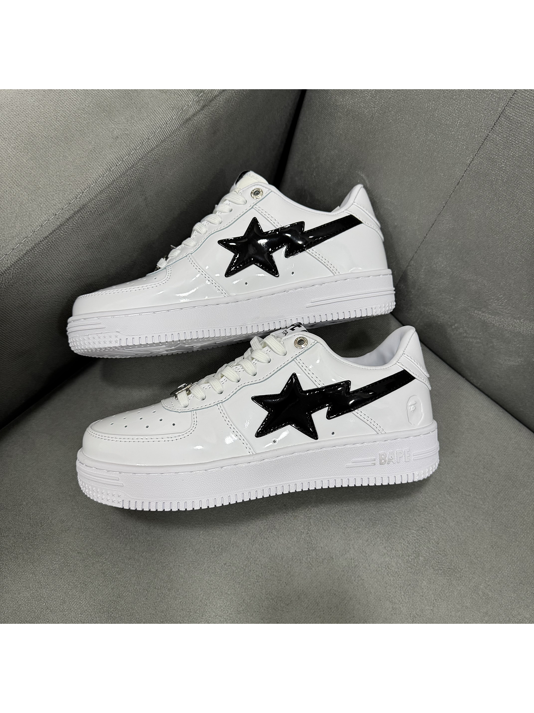 Bape Sta Charol Blanco  2