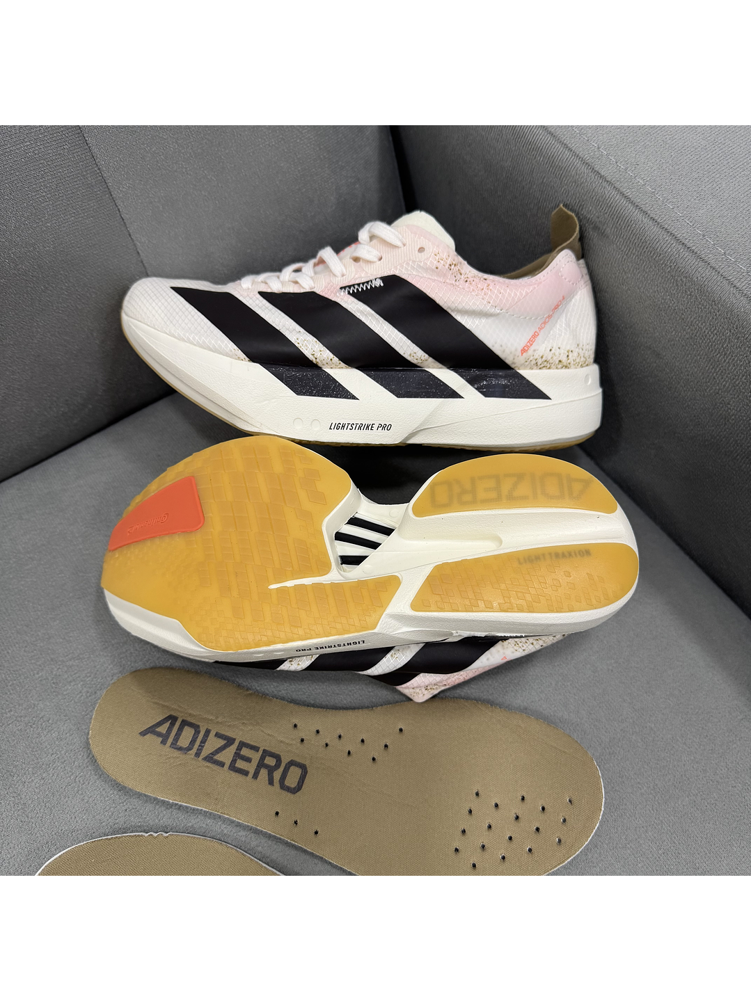 Adidas Adizero Adios Pro 4 Beige  3