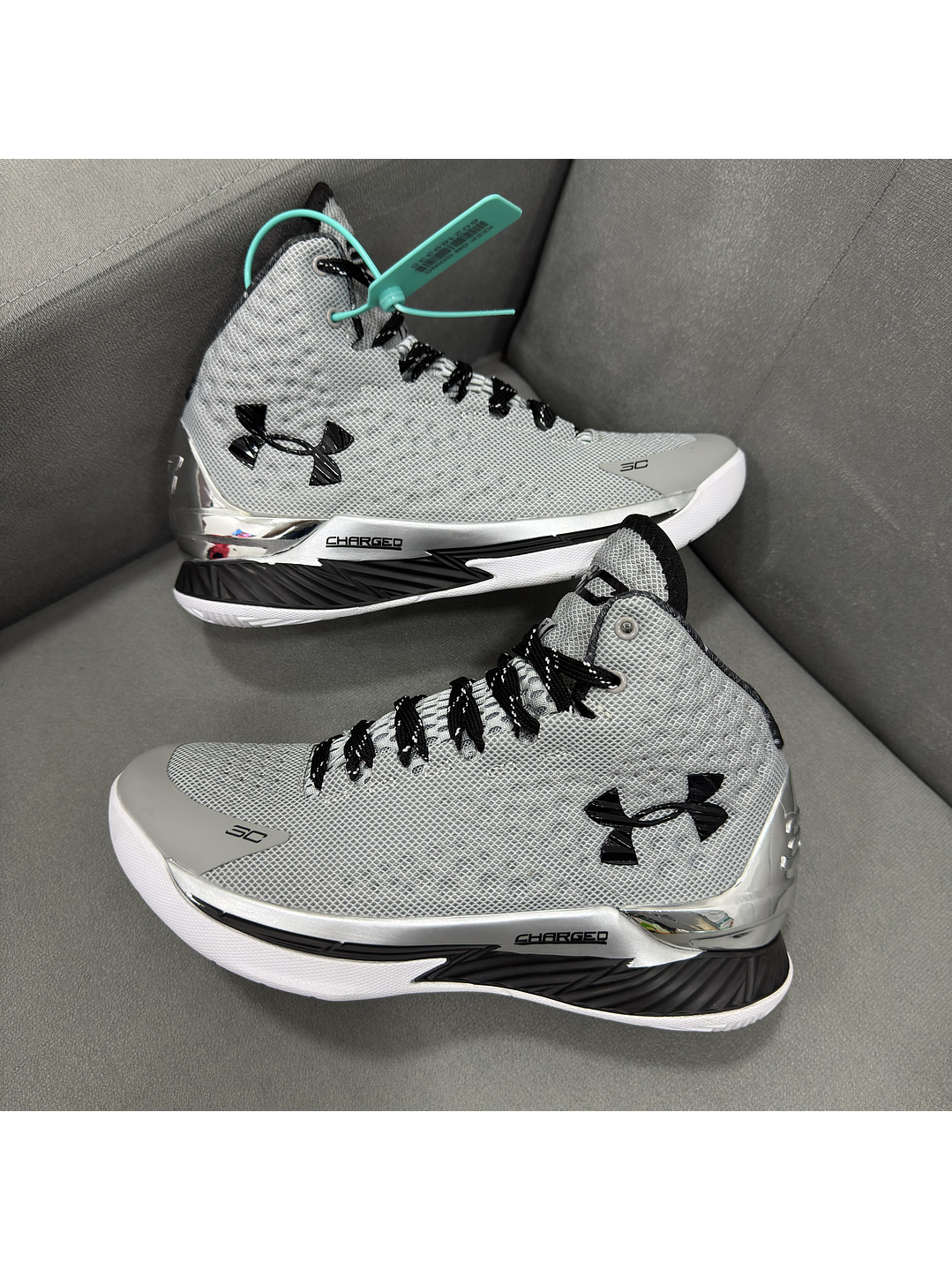 Under Armour Curry 1 Gris  1