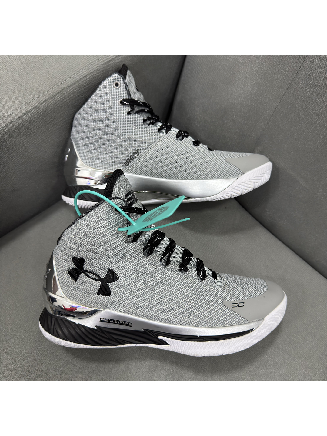 Under Armour Curry 1 Gris  2