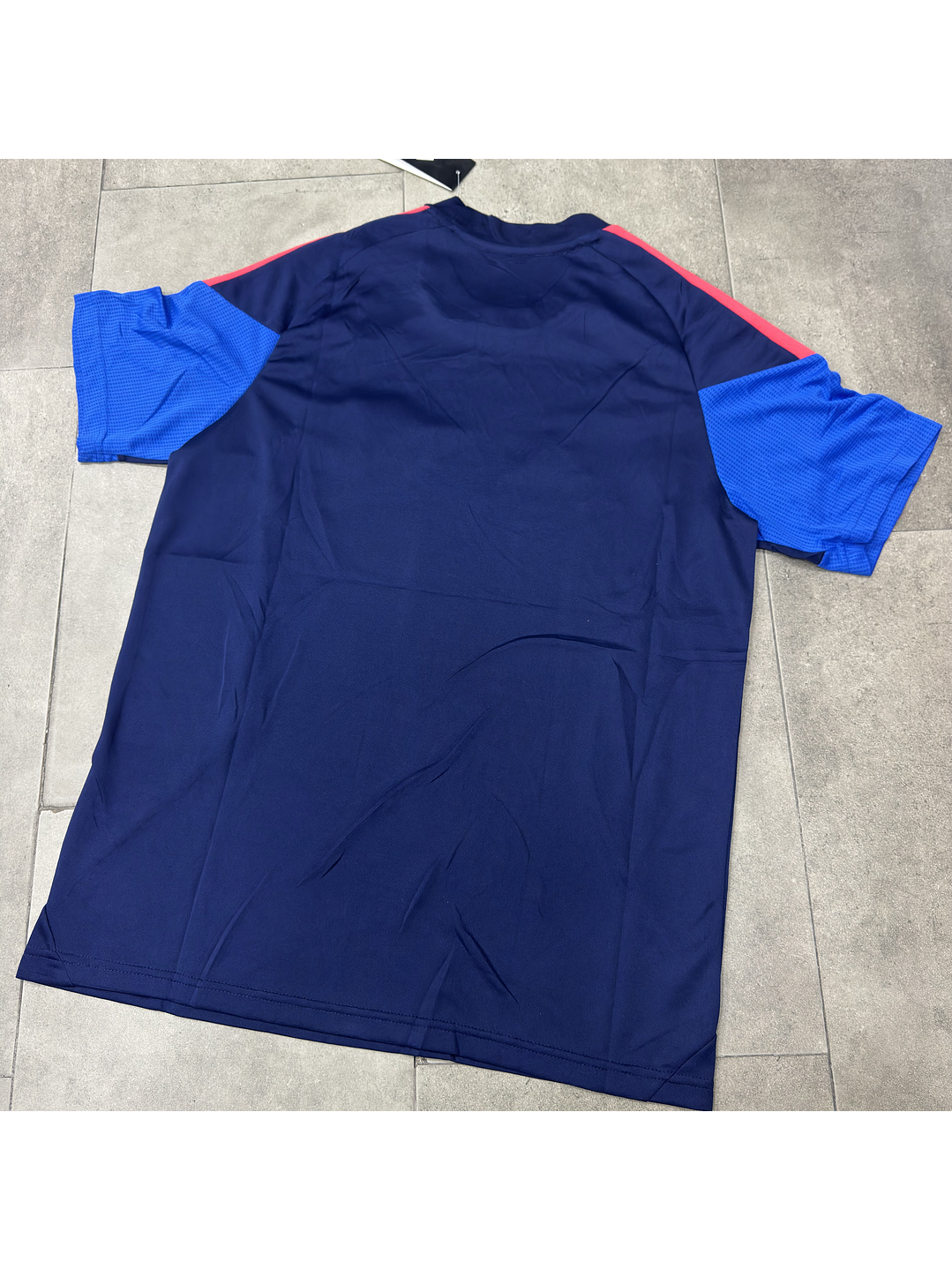 Camiseta Entrenamiento Importada 1.1 Azul Hombre  2