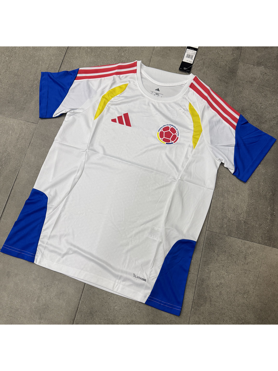 Camiseta Entrenamiento Importada 1.1 Blanca Hombre 1