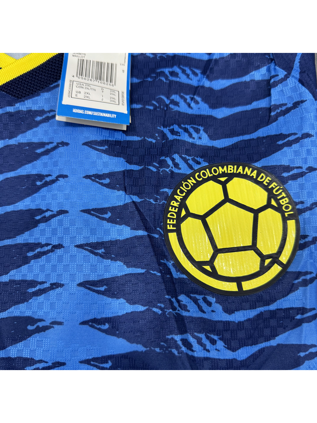 Camiseta Visitante Importada 1.1 Azul Hombre 3