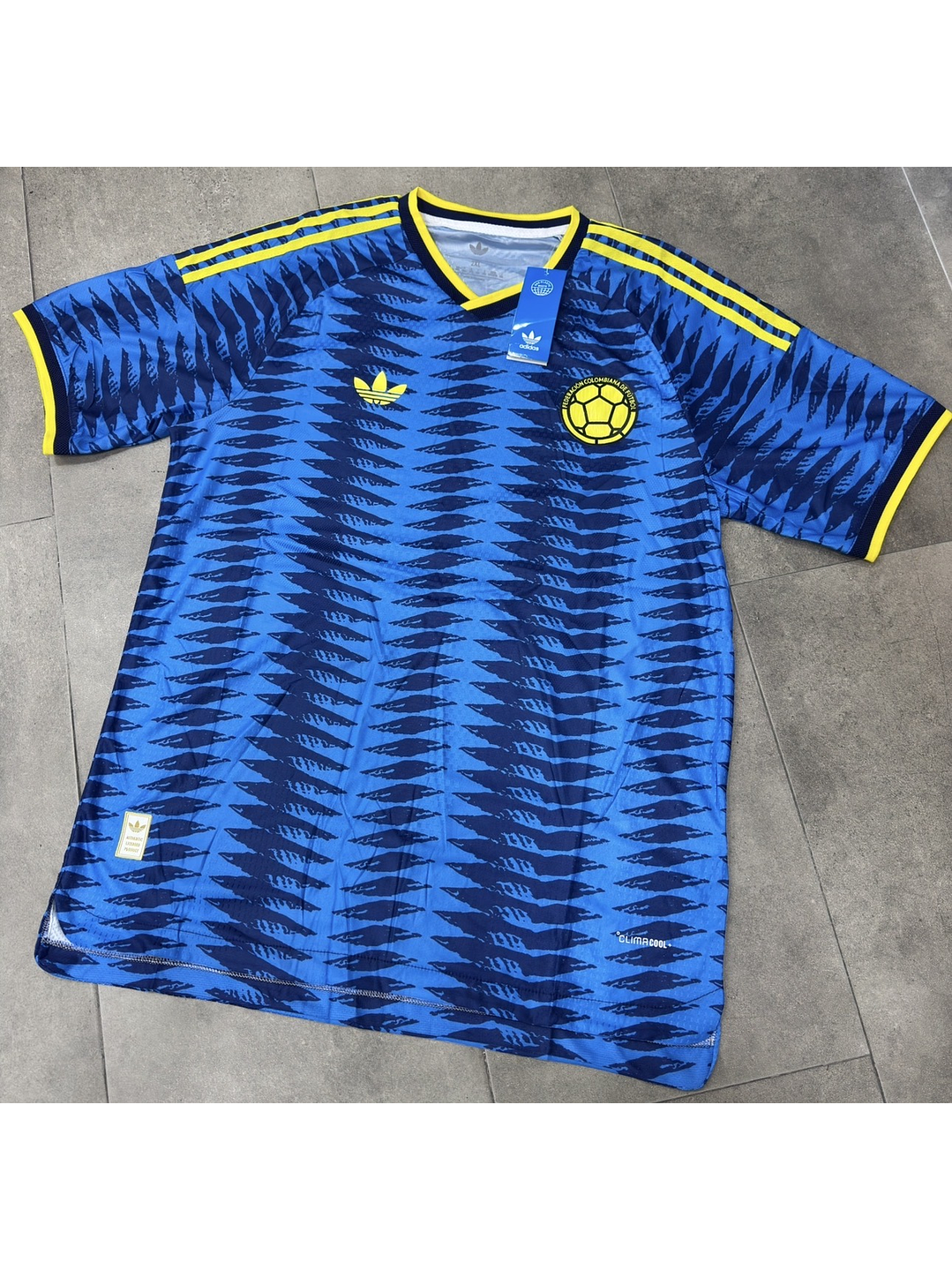 Camiseta Visitante Importada 1.1 Azul Hombre 1