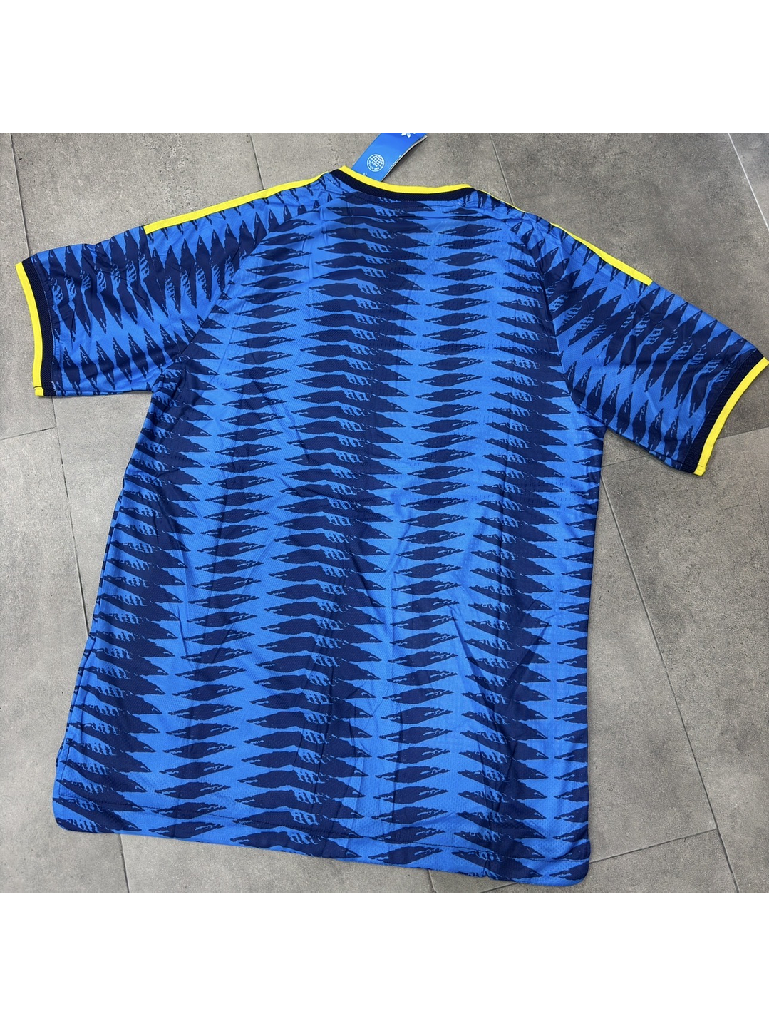 Camiseta Visitante Importada 1.1 Azul Hombre 2