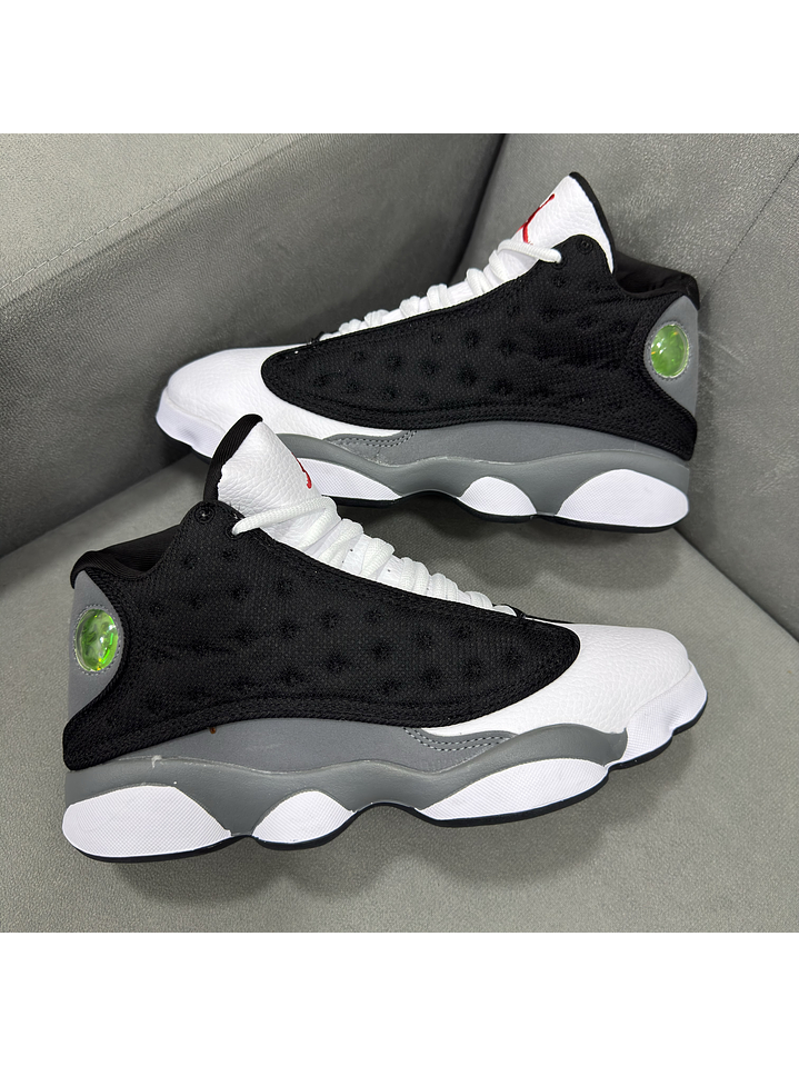 Jordan Retro 13 Black White  1