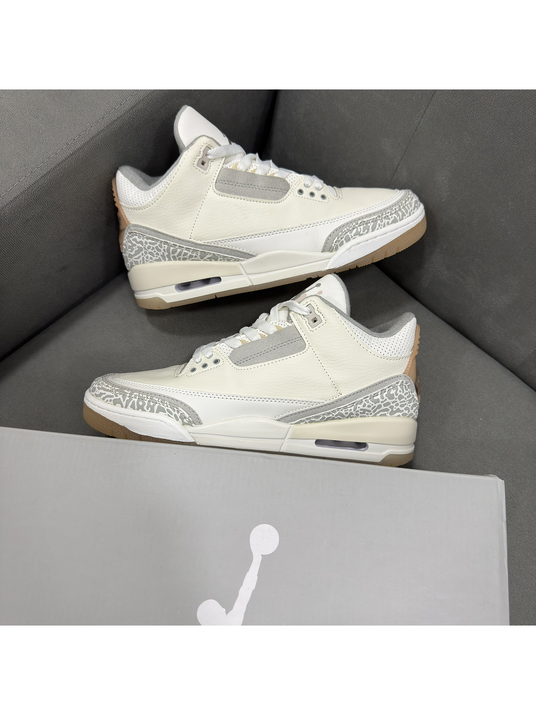 Jordan Retro 3 Craft Ivory  1