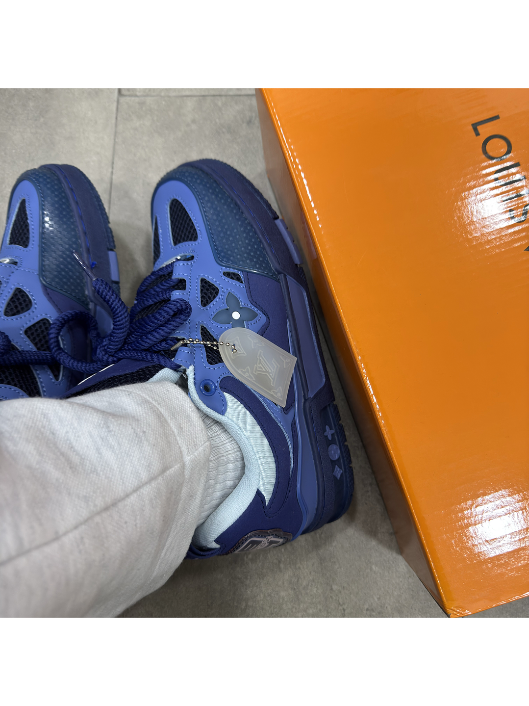 Louis Vuitton Skate 1 Dark Blue 3