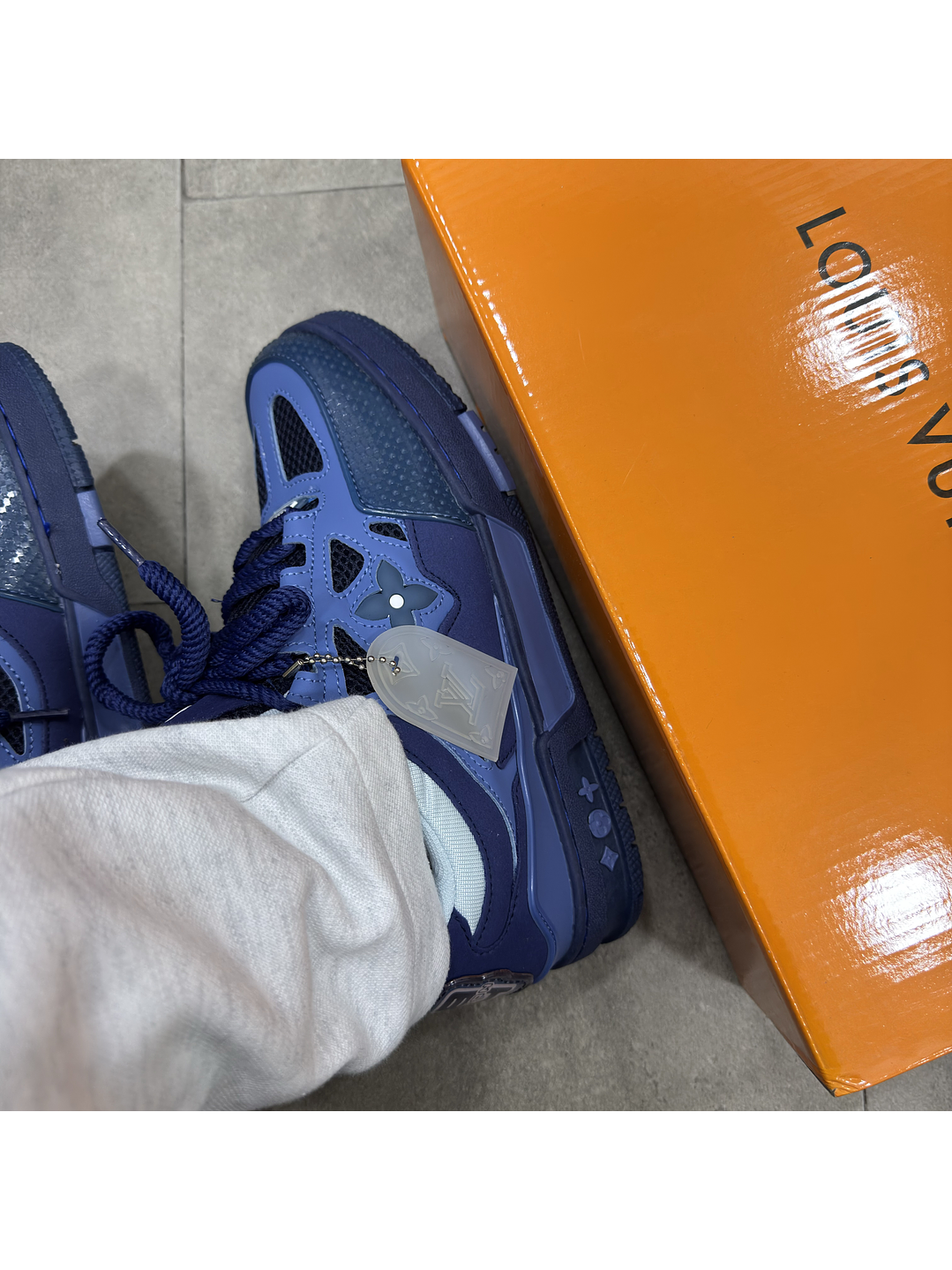 Louis Vuitton Skate 1 Dark Blue 2