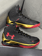 Under Armour Curry 1 Black Red - Miniatura 2