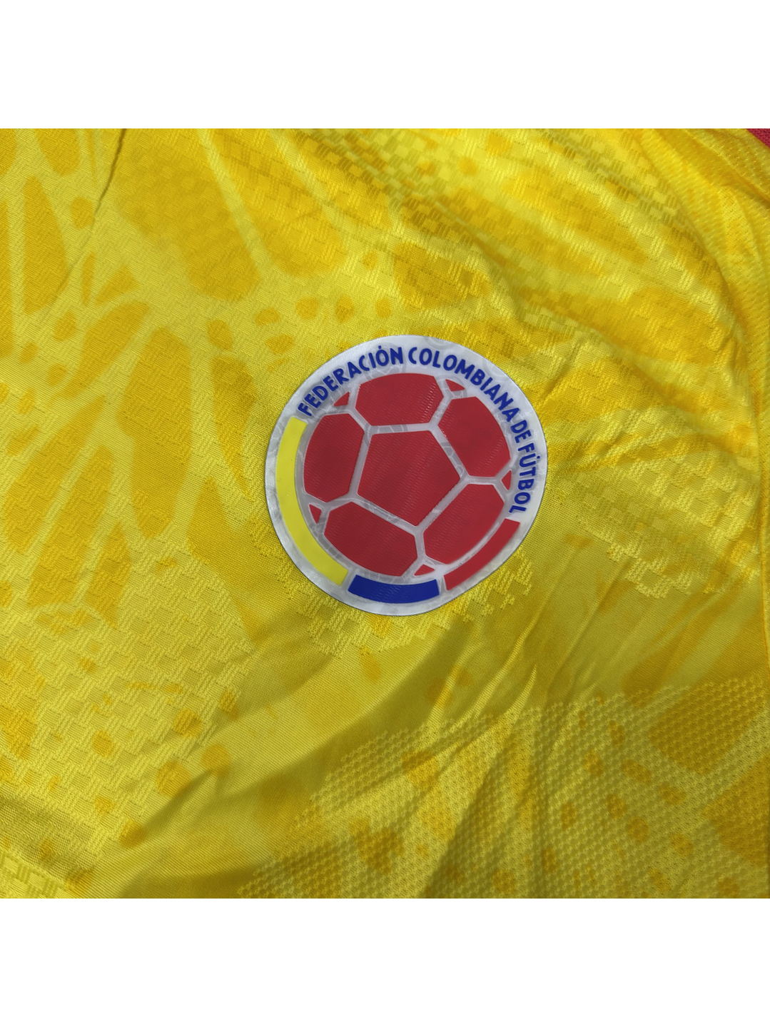 Camiseta Jugador Selección Colombia 1.1 Amarilla Hombre  3