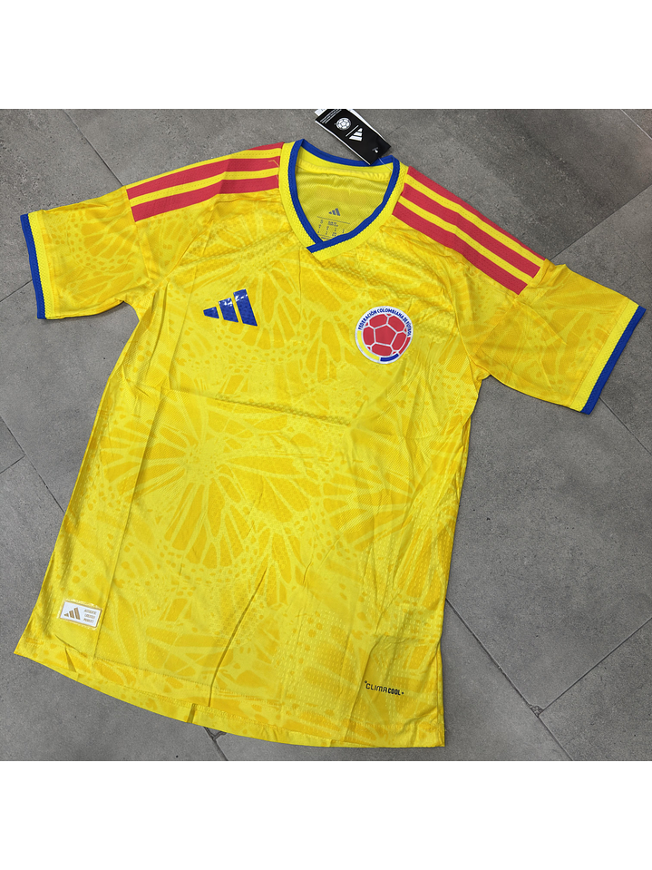 Camiseta Jugador Selección Colombia 1.1 Amarilla Hombre  1