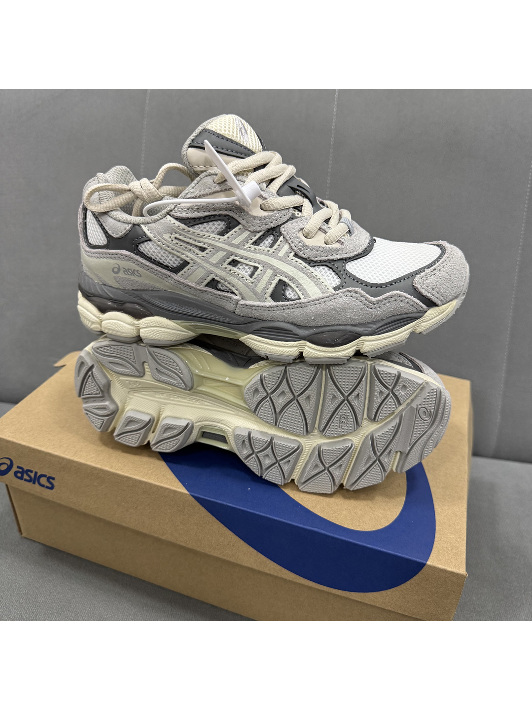Asics Gel NYC Oyster Grey 4
