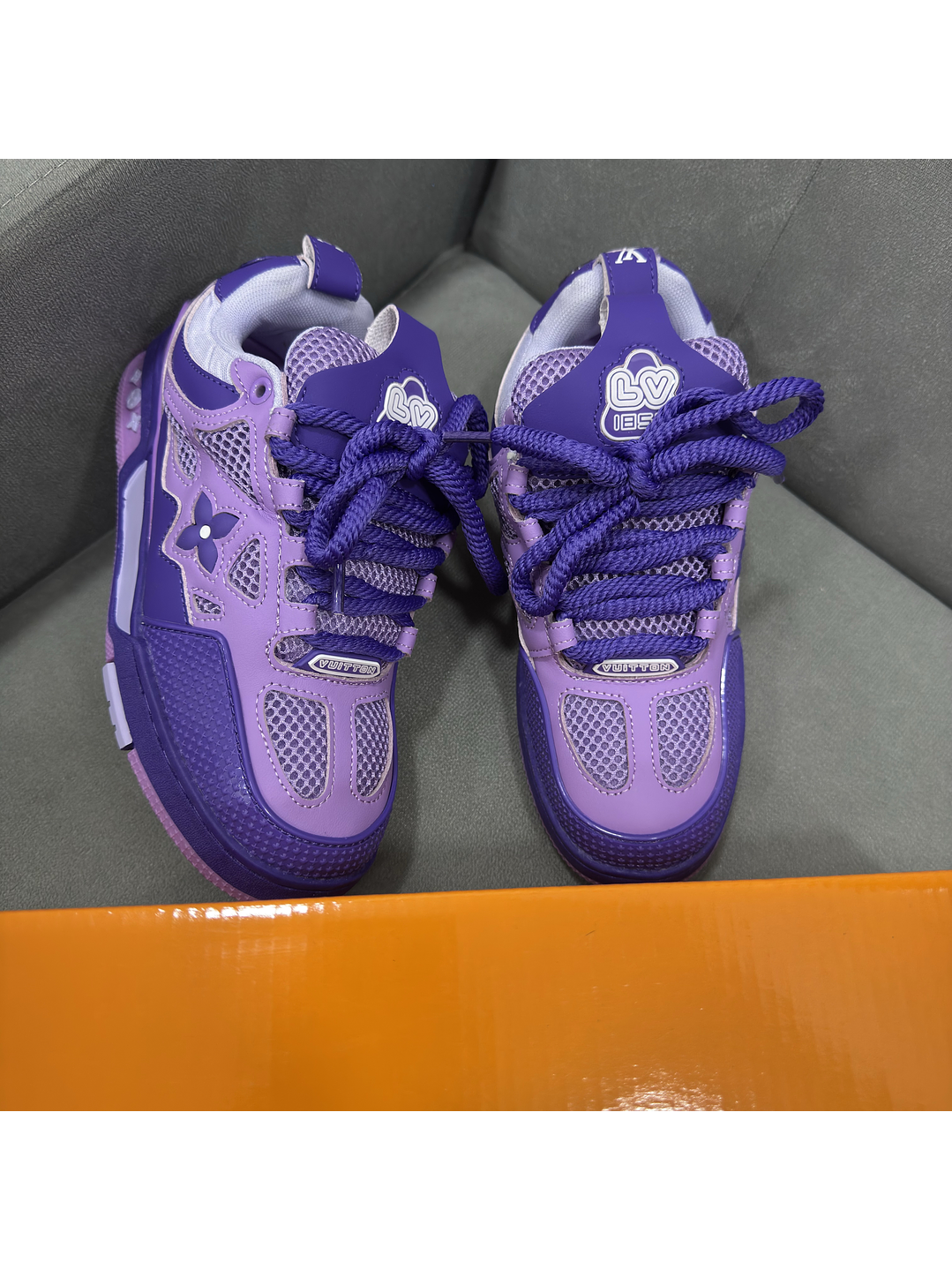 Louis Vuitton Skate 1 Morado  3