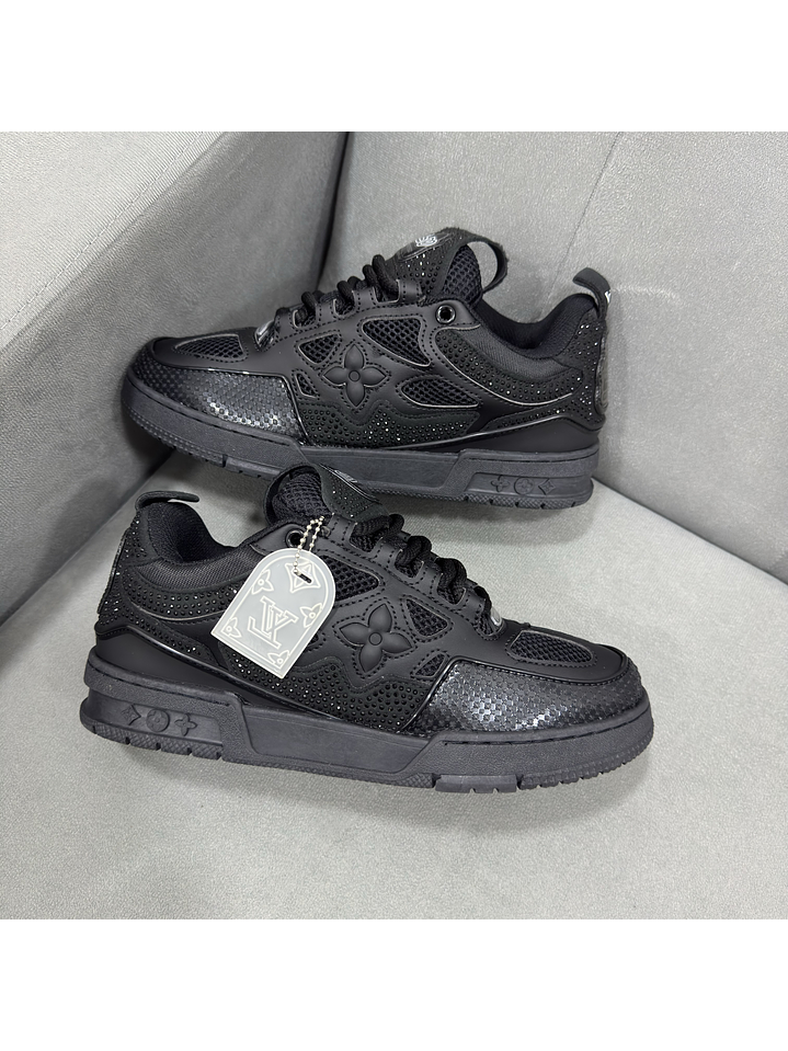 Louis Vuitton Skate 1 Swarovski Black  2