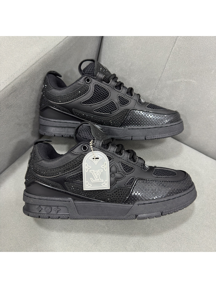 Louis Vuitton Skate 1 Swarovski Black  1
