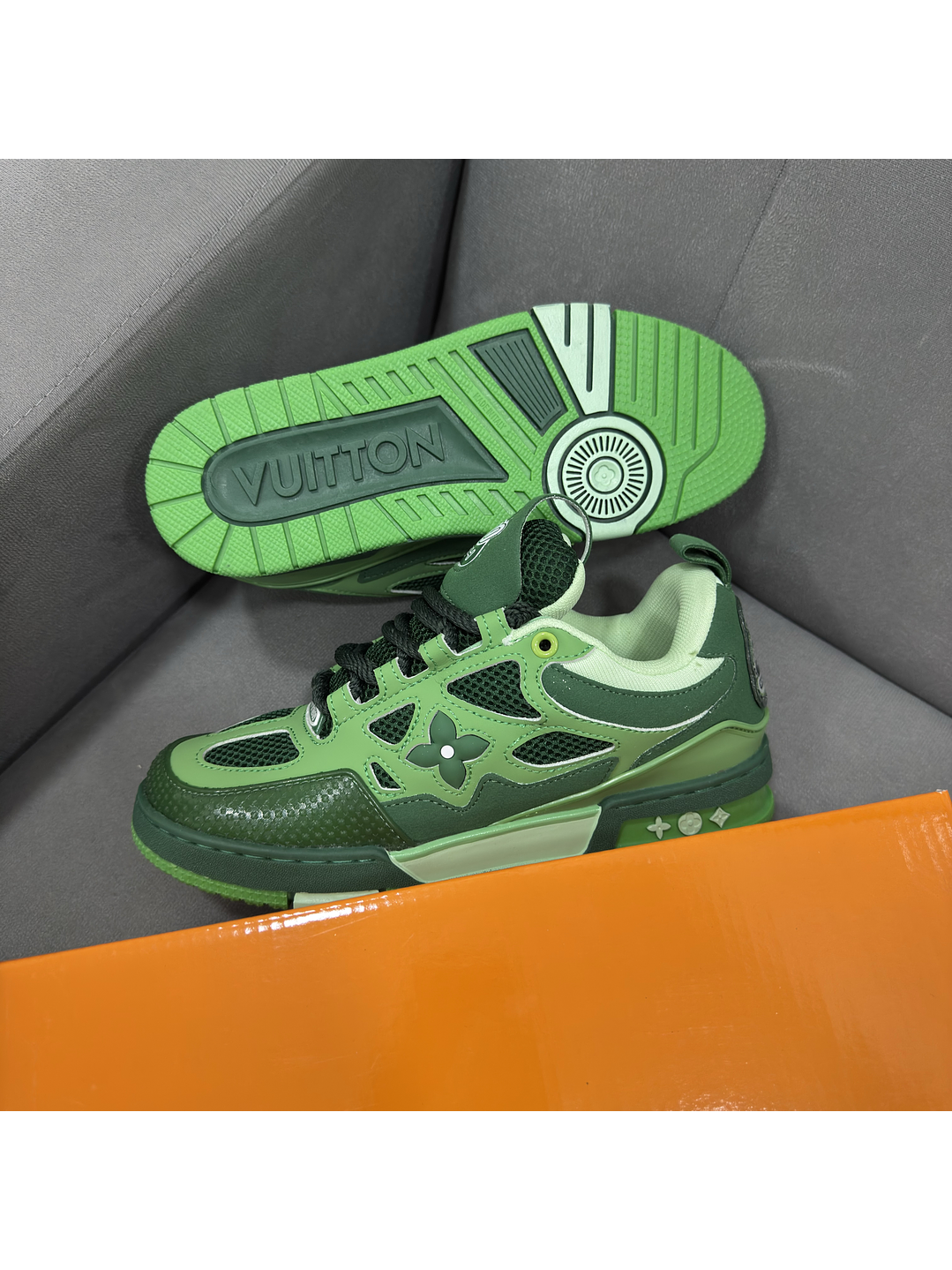 Louis Vuitton Skate 1 Green  4