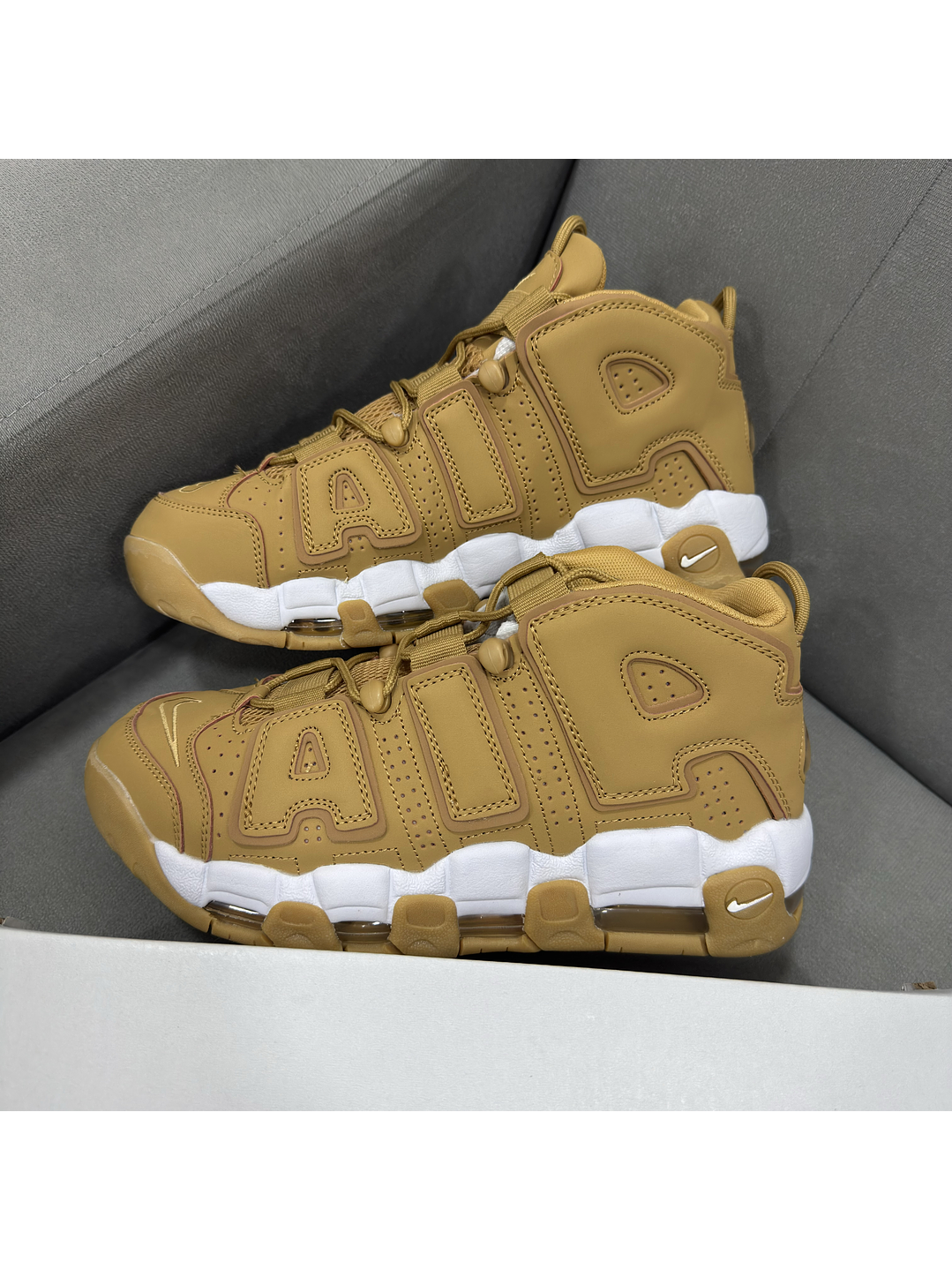 Nike Uptempo Light Brown  2