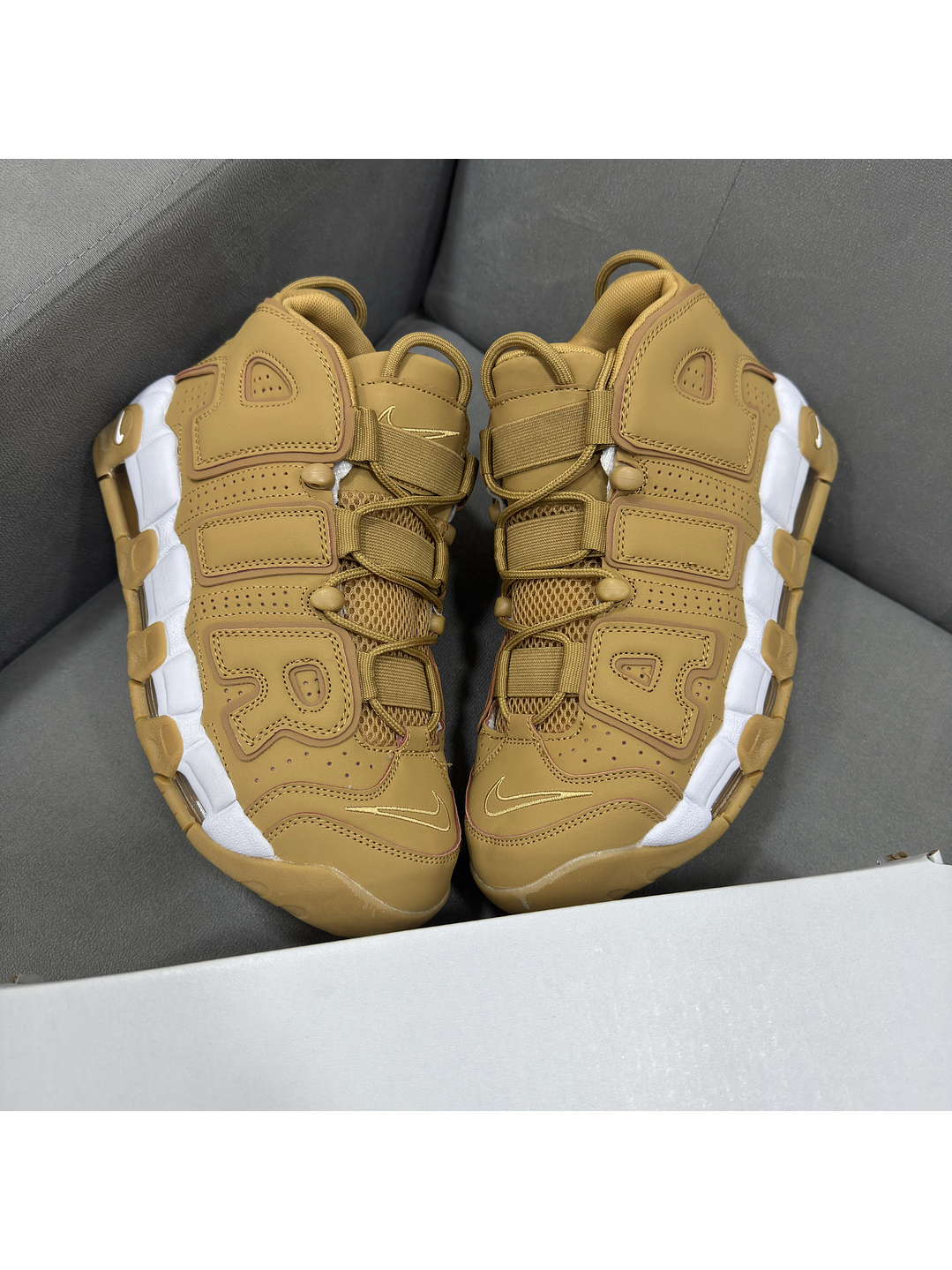 Nike Uptempo Light Brown  1