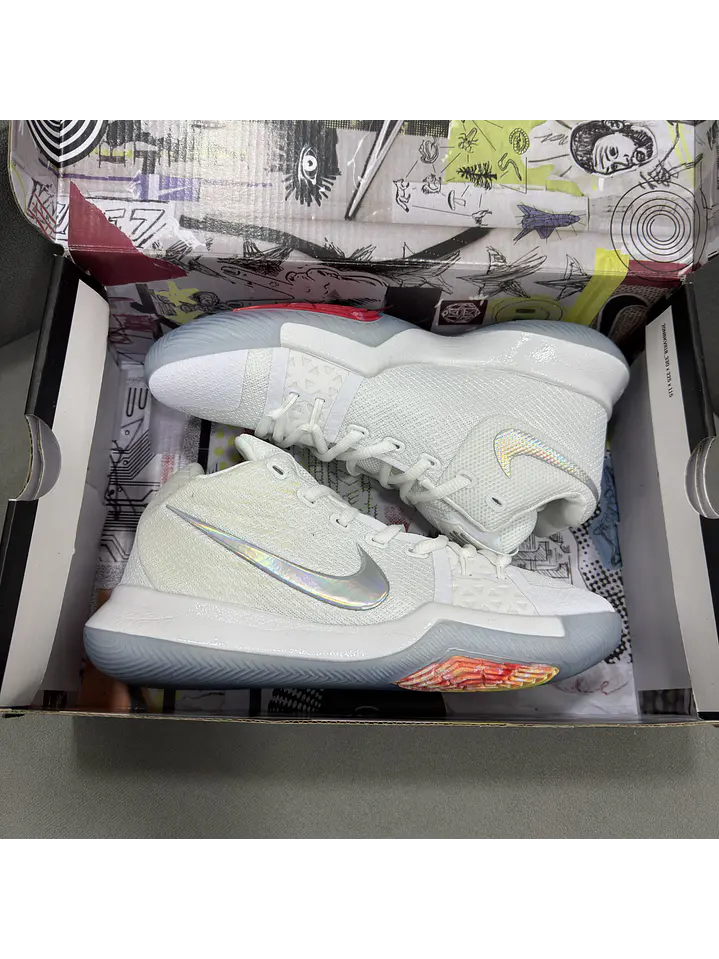 Nike Kyrie Irving 3 White Tornasol 1