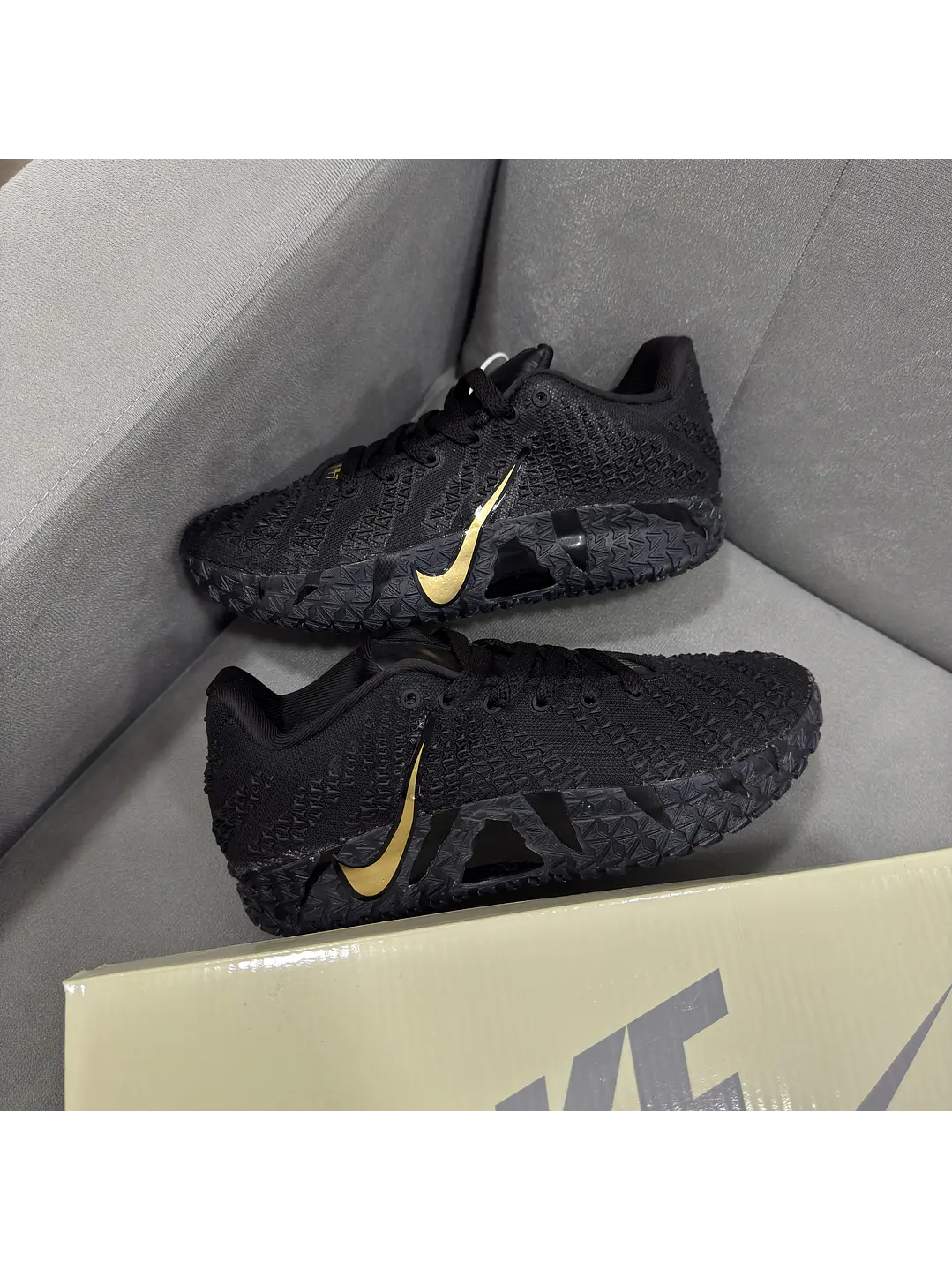 Nike Ja Morant 3 Black Gold 1