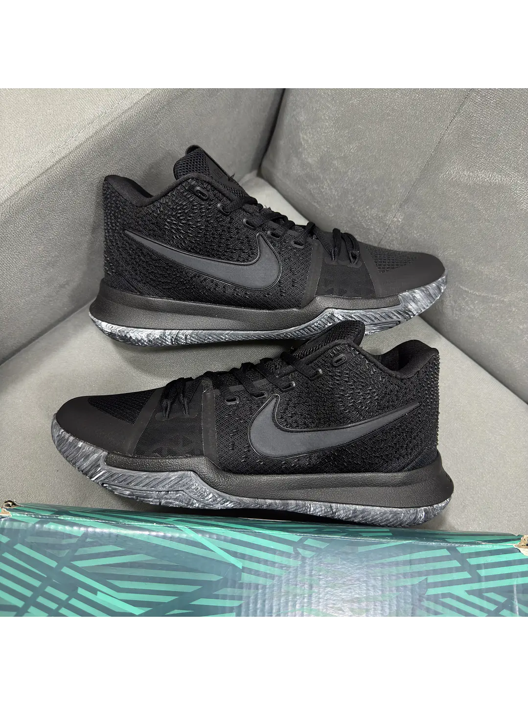 Nike Kyrie Irving 3 Total Black  4