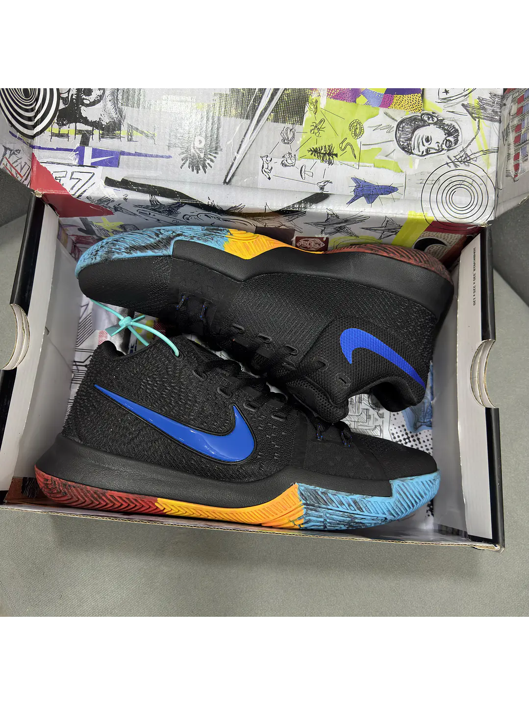 Nike Kyrie Irving 3 Black Colors 1