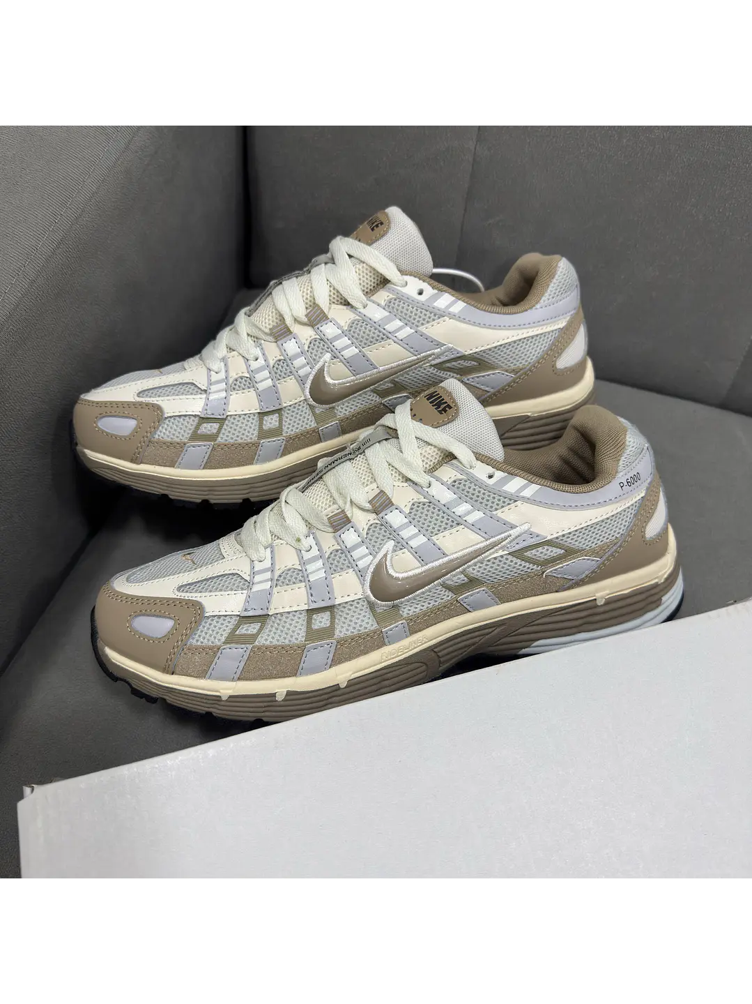 Nike P-6000 Premium Beige 3