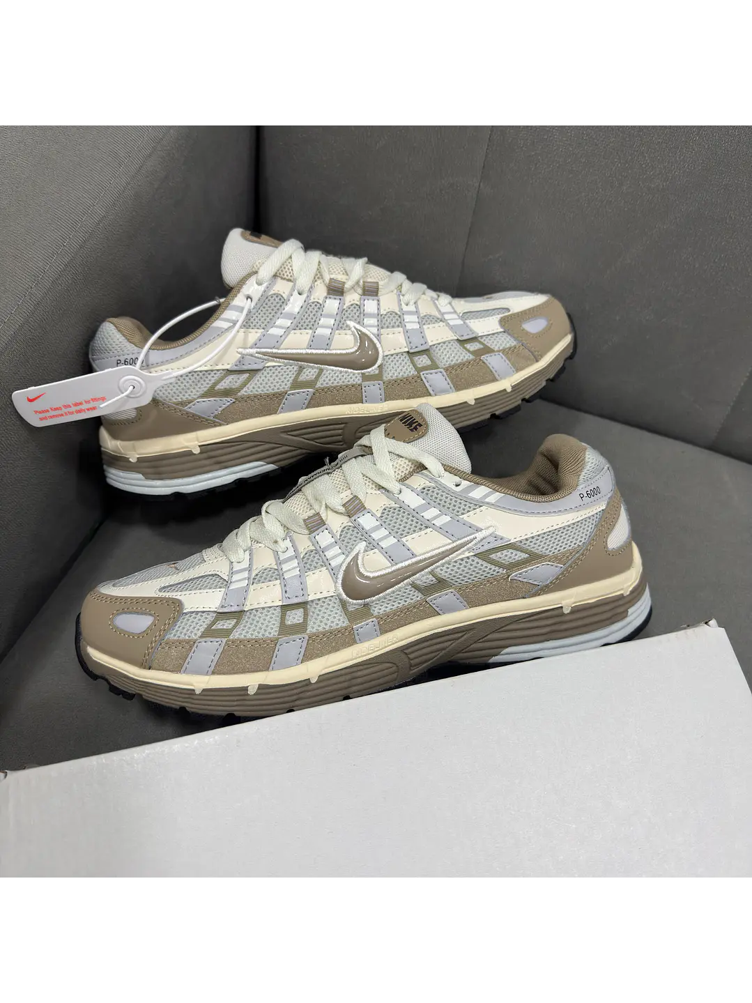 Nike P-6000 Premium Beige 1