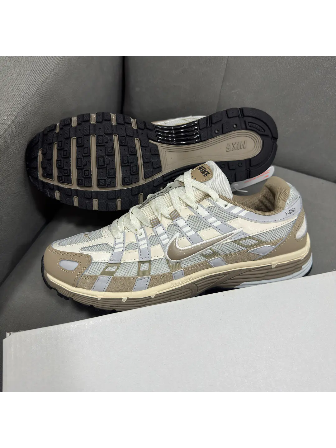 Nike P-6000 Premium Beige 2