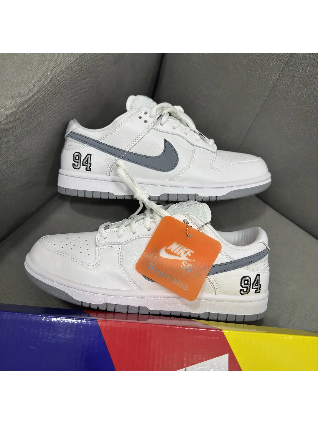 Nike Sb Dunk Supreme White  1