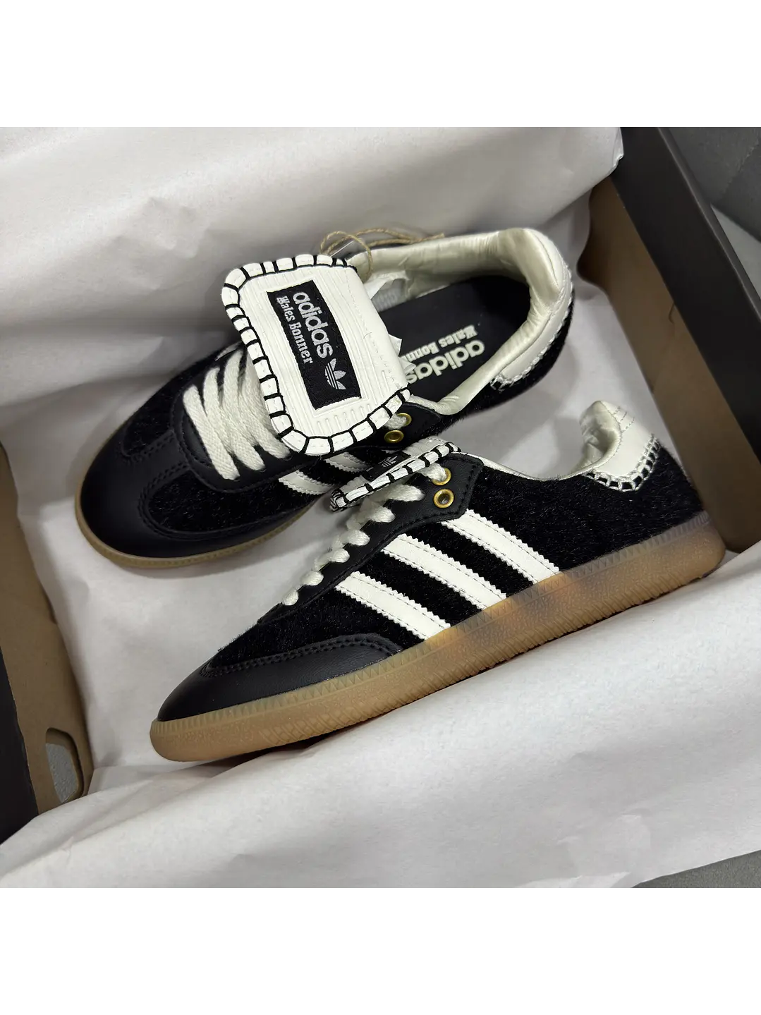 Adidas Samba Wales Bonner Black  1