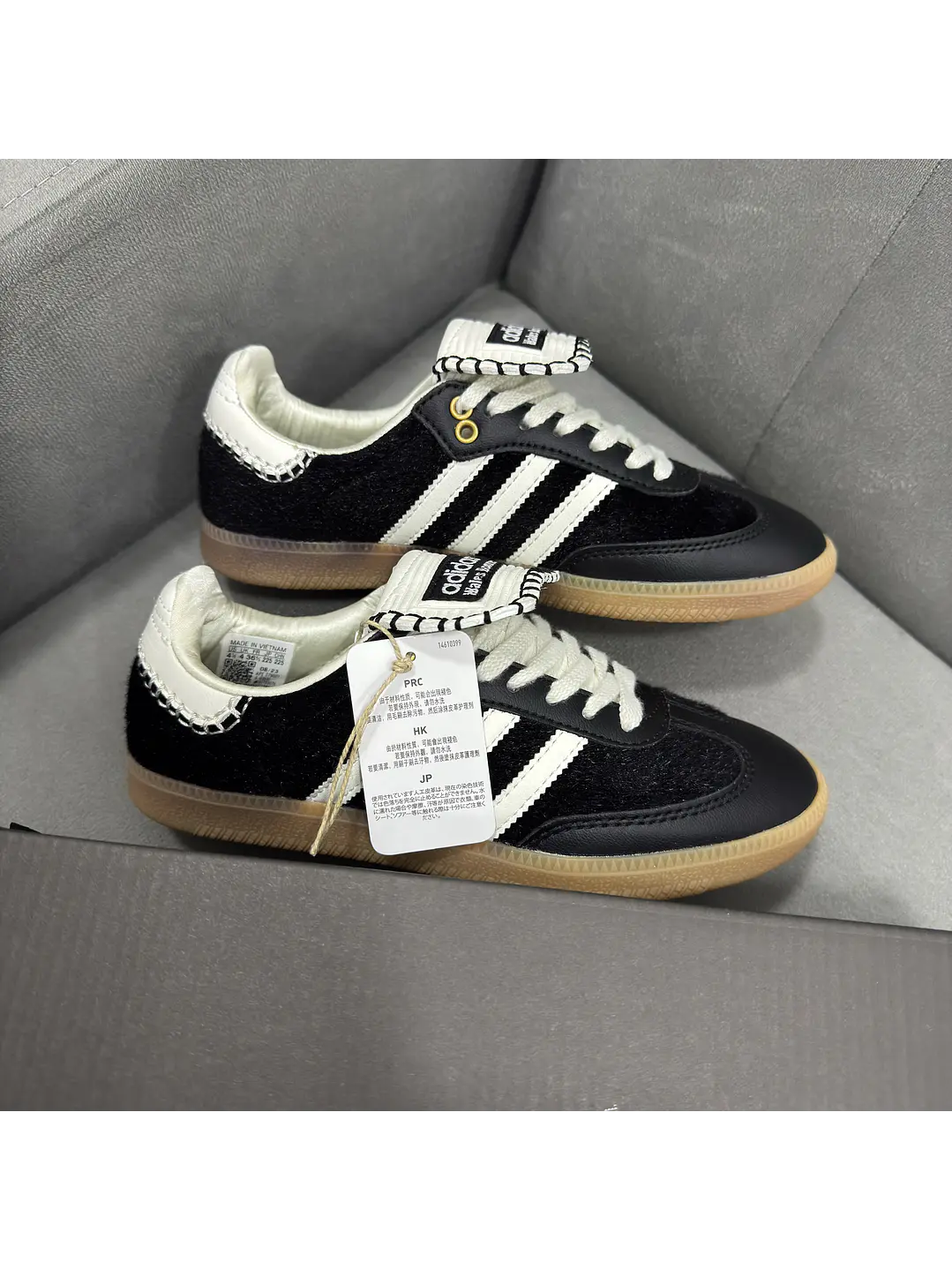Adidas Samba Wales Bonner Black  3