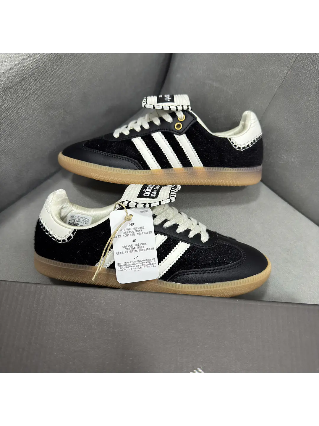 Adidas Samba Wales Bonner Black  2