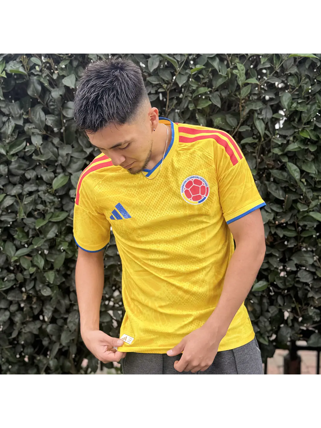 Camiseta Jugador Selección Colombia 1.1 Amarilla Hombre  1