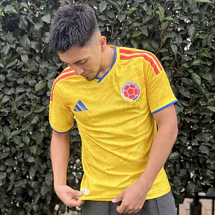 Camiseta Jugador Selección Colombia 1.1 Amarilla Hombre 