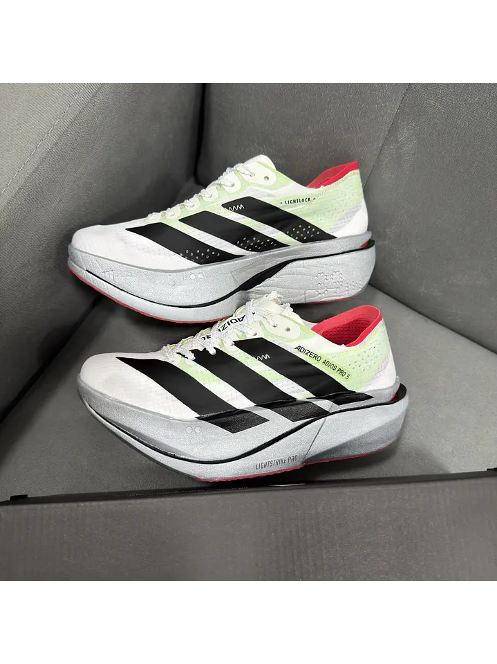 Adidas Adizero Adios Pro 5 Blanco Gris 1