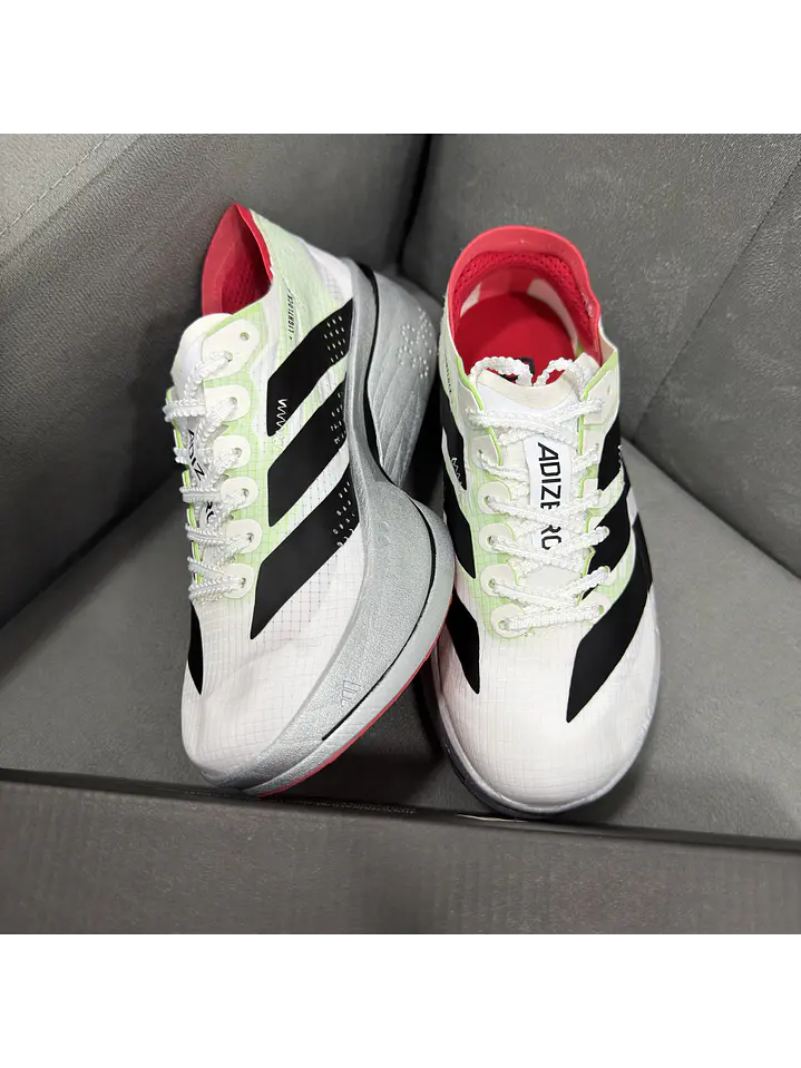 Adidas Adizero Adios Pro 5 Blanco Gris 3
