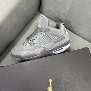 Jordan Retro 4 Bike Air Gris