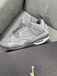 Jordan Retro 4 Bike Air Gris - Miniatura 1