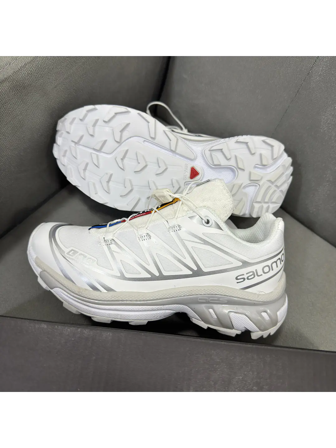 Salomón XT-6 Total White  4