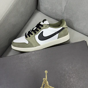 Jordan Retro 1 Low Médium Olive