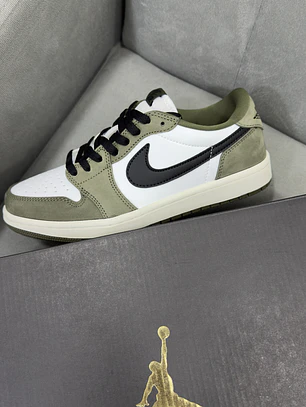 Jordan Retro 1 Low Médium Olive