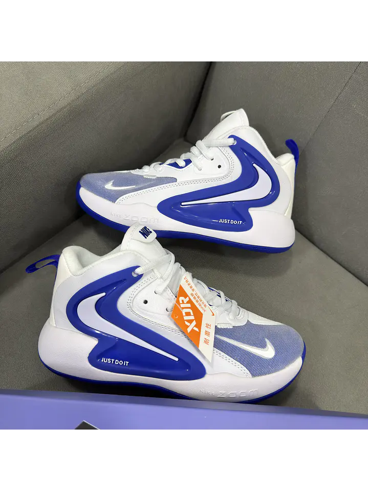 Nike HYPERSET 2 White Blue  3